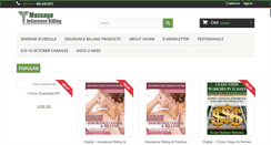 Desktop Screenshot of massageinsurancebilling.com